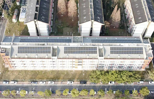 成都東軟學院屋頂光伏項目